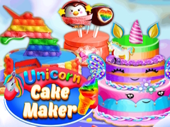 Lojë Unicorn Cake Maker