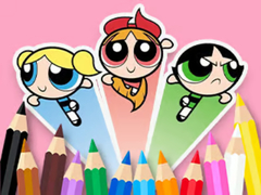 Lojë Coloring Book: The Powerpuff Girls