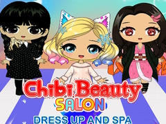 Lojë Chibi Beauty Salon Dress Up And Spa
