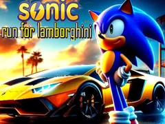 Lojë Sonic Run for Lamborghini