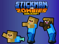 Lojë Stickman vs Zombies WorldCraft