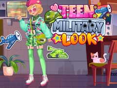 Lojë Teen Military Look