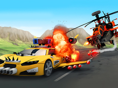 Lojë Chaos Road Combat Car Racing