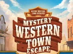 Lojë Mystery Western Town Escape
