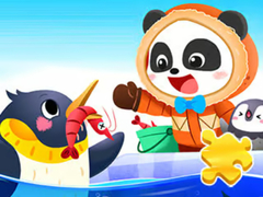 Lojë Jigsaw Puzzle: Baby Panda Antarctic Tour