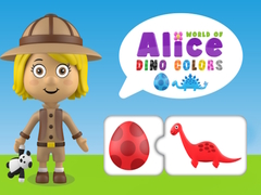 Lojë World of Alice Dino Colors