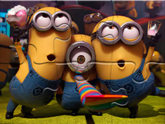 Lojë Jigsaw Puzzle: Minions Party