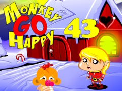 Lojë Monkey Go Happy Stage 43
