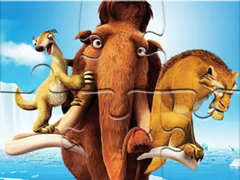 Lojë Jigsaw Puzzle: Ice Age Adventures