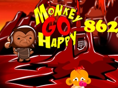 Lojë Monkey Go Happy Stage 862