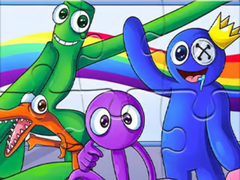 Lojë Jigsaw Puzzle: Rainbow Friends 2