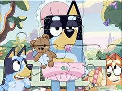 Lojë Jigsaw Puzzle: Bluey Play Time
