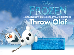 Lojë Frozen: Throw Olaf