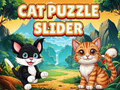 Lojë Cat Puzzle Slider