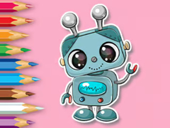 Lojë Coloring Book: Smile Robot