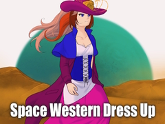Lojë Space Western Dress Up