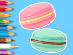 Lojë Coloring Book: Macaron
