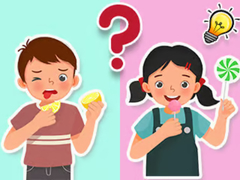 Lojë Kids Quiz: What Do They Taste Like?