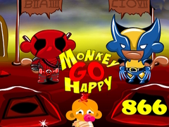 Lojë Monkey Go Happy Stage 866