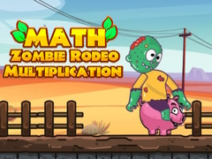 Lojë Math Zombie Rodeo Multiplication