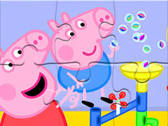 Lojë Jigsaw Puzzle: Peppa Playtime