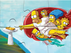 Lojë Jigsaw Puzzle: Creation Of Simpsons
