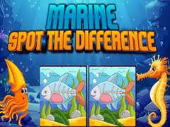 Lojë Marine Spot the Difference