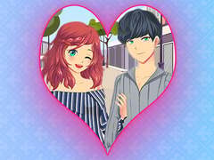 Lojë Romantic Anime Couples Dress Up Game