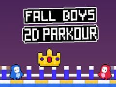 Lojë Fall Boys 2D Parkour