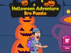 Lojë Halloween Adventure Bro Puzzle