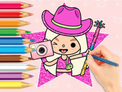 Lojë Coloring Book: Toca Baca World