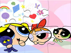Lojë Jigsaw Puzzle: Powerpuff Girls Sweet Dream