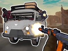 Lojë Road Chase. Shooter Realistic Guns
