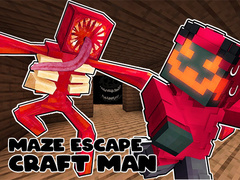 Lojë Maze Escape: Craft Man