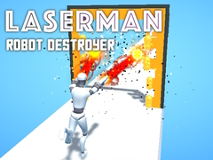 Lojë LaserMan Robot Destroyer