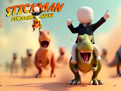 Lojë Stickman Dinosaur arena