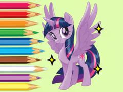 Lojë Coloring Book: Twilight Sparkle