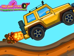 Lojë Hill Climb Truck Transform Adventure