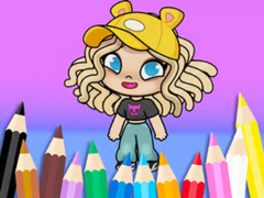 Lojë Coloring Book: Avatar Life Girl