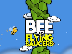 Lojë Bee vs flying saucers