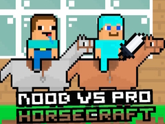 Lojë Noob vs Pro HorseCraft