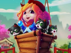 Lojë Save The Cats Bubble Shooter
