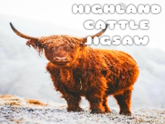 Lojë Highland Cattle Jigsaw