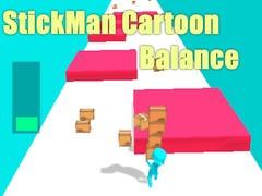 Lojë StickMan Cartoon Balance