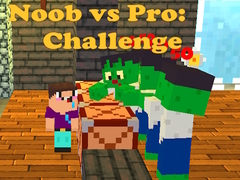 Lojë Noob vs Pro: Challenge