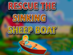 Lojë Rescue the Sinking Sheep Boat