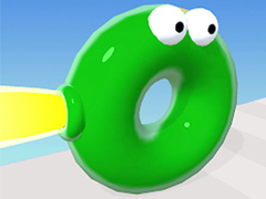 Lojë Bouncy Blob Race: Obstacle Course