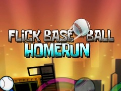 Lojë Flick Baseball Super Homerun