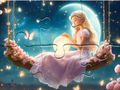 Lojë Jigsaw Puzzle: Moon Fairy