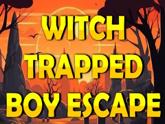 Lojë Witch Trapped Boy Escape